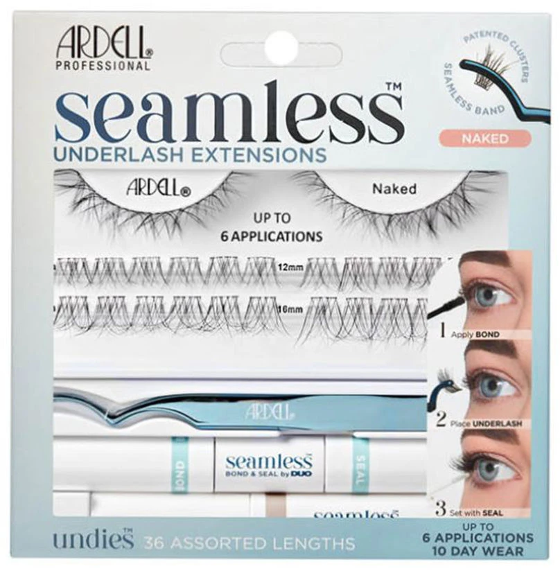 Ardell Seamless Underlash Extensions Naked False Blakstienos
