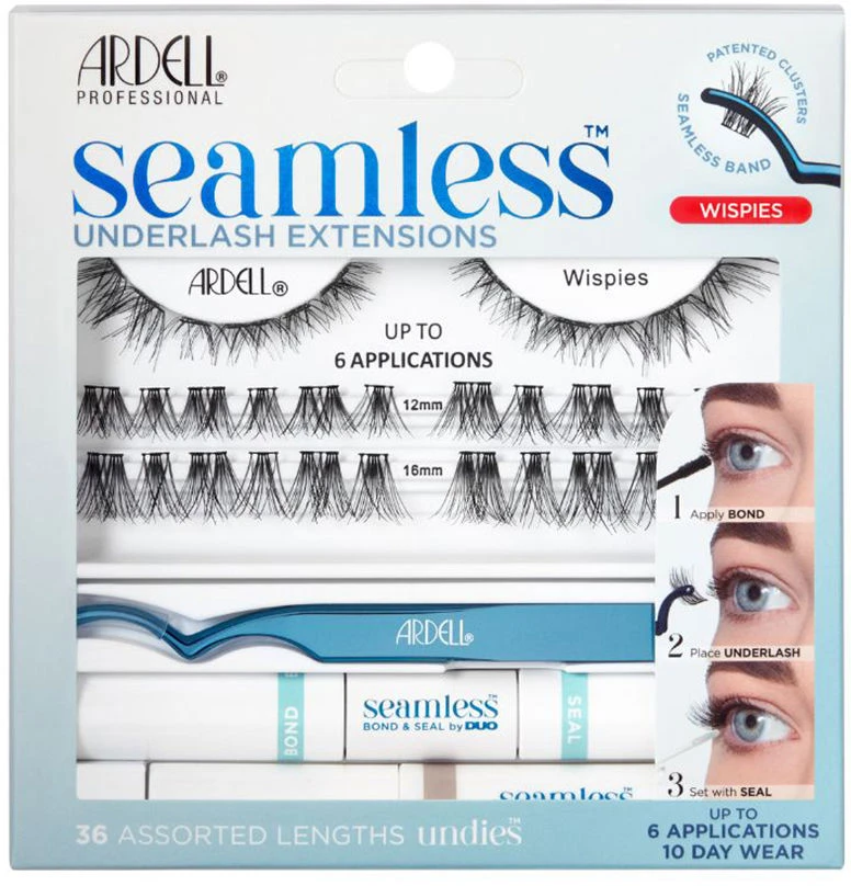 Ardell Seamless Underlash Extensions Wispies False Blakstienos