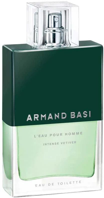 Armand Basi Armand Bassi L'Eau Pour Homme Intense Vetiver EDT tualetinis vanduo unisex, 75 ml