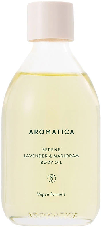 Aromatica Serene Lavender & Marjoram Body Oil kūno aliejus, 100 ml