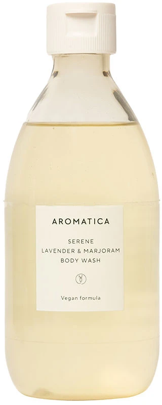 Aromatica Serene Lavender & Marjoram Kūno prausiklis kūno prausiklis, 300 ml