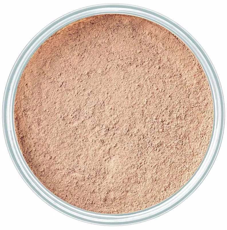 Artdeco Mineral Powder Nr.02 Natural beige Biri mineralinė pudra, 15 g