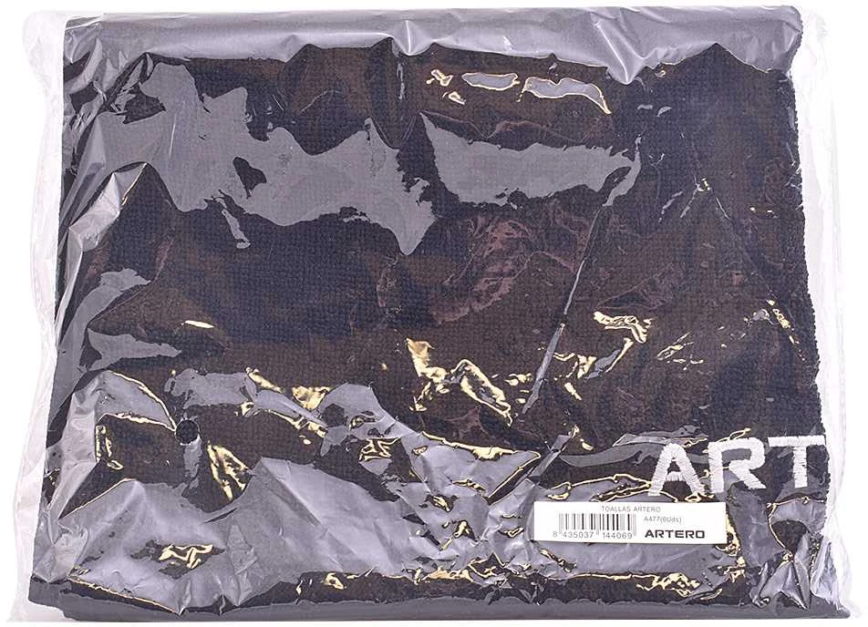 Rankšluostis Artero TOALLA NEGRA 50*85 cm 1 u