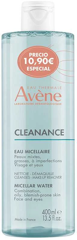 Avène Cleanance Eau Micellaire makiažo valiklis 400ml