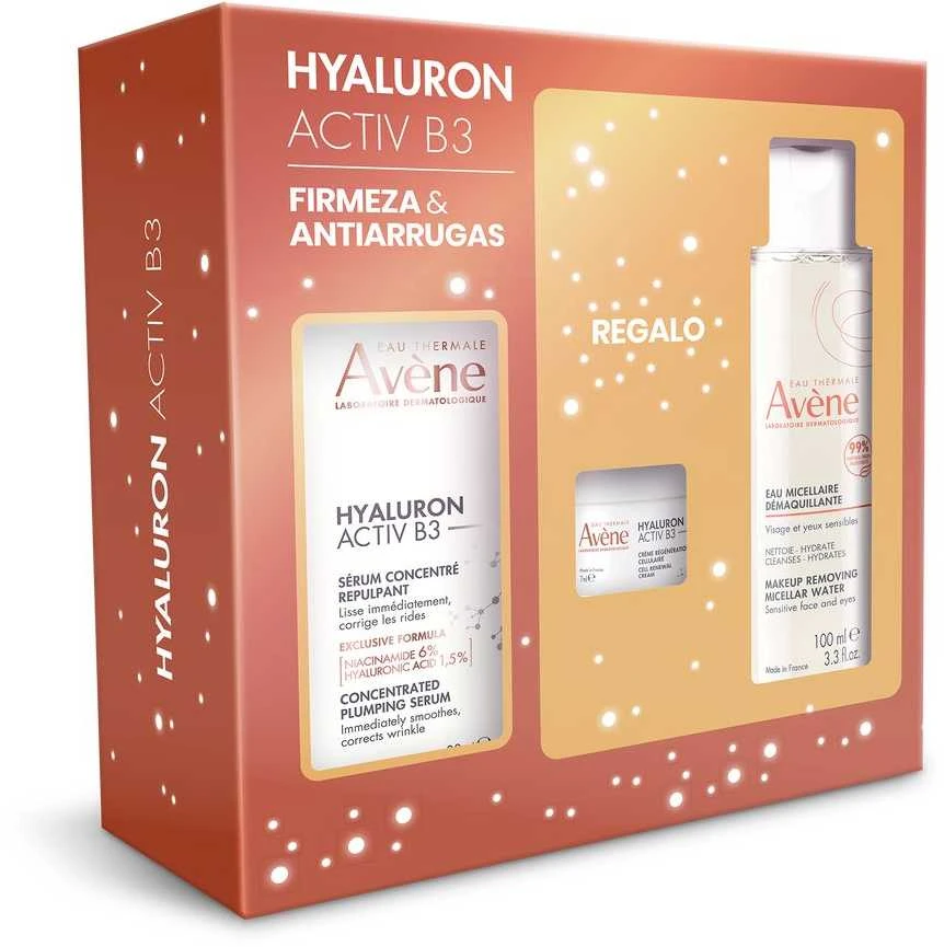 Avene Hyaluron Activ B3 apimties suteikiantis koncentruotas serumas, 30 ml rinkinys 3 vnt.