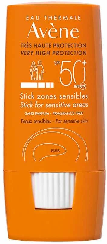 "Avene" lipdukas jautrioms vietoms Spf50+ 8g
