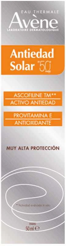 "Avène" apsauginis kremas nuo senėjimo su Spf50+ 50ml