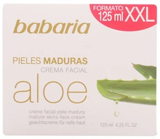 Babaria Aloe Vera maitinamasis veido kremas brandžiai odai 125ml