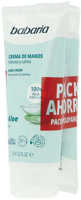 "Babaria Aloe Vera" rankų kremas 2 X 100ml