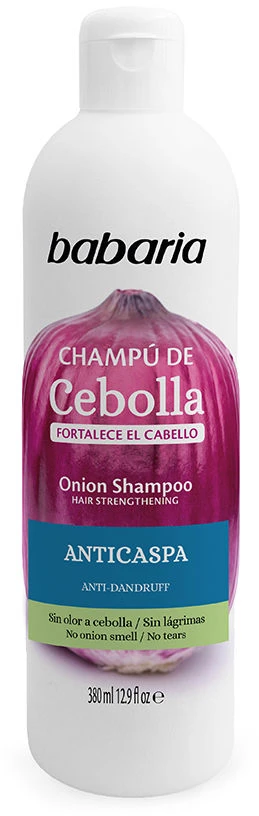 Babaria Cebolla Anti-Caspa Champu, 380 ml