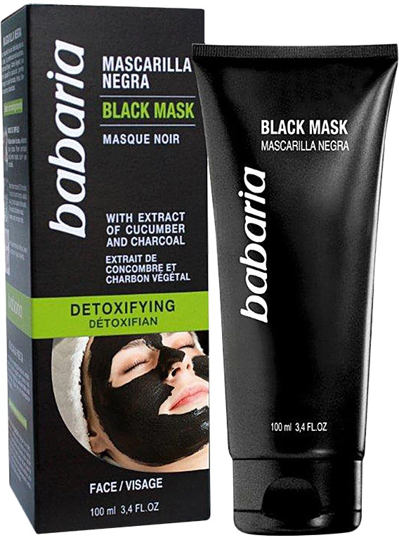 "Babaria Juodas Detox" kaukė 100ml
