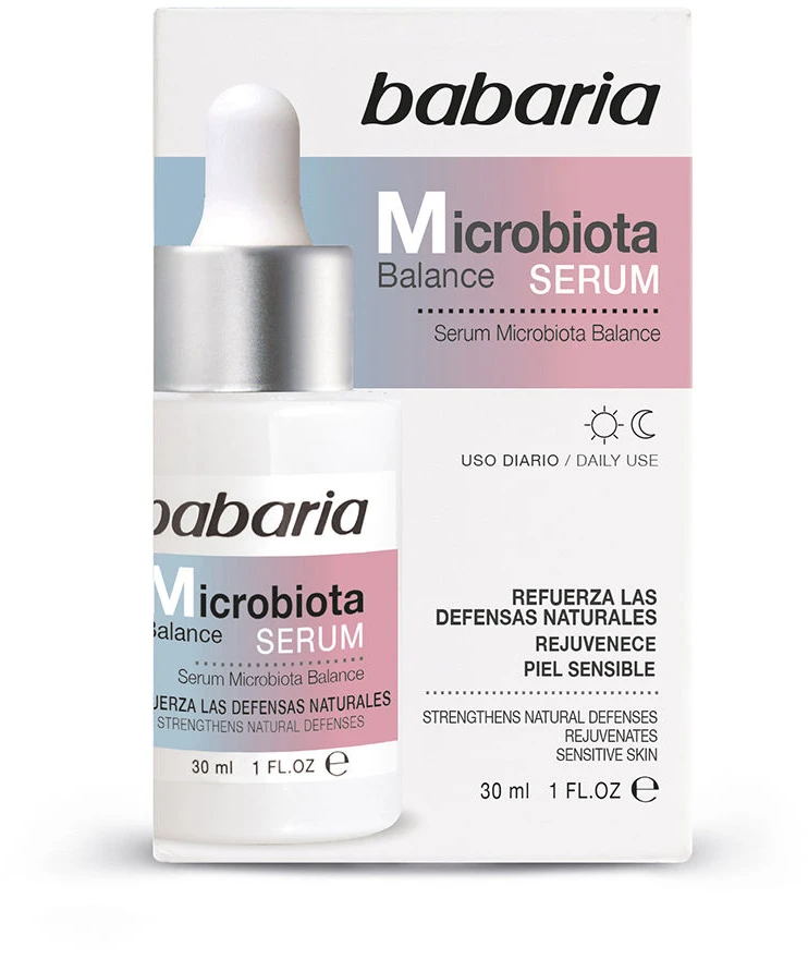 "Babaria Microbiota Balance" kasdienio naudojimo serumas jautriai odai 30ml