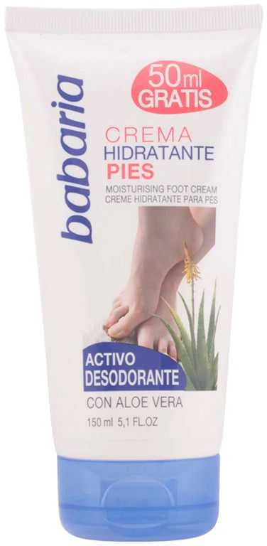 "Babaria" pėdų drėkinamasis kremas 150ml