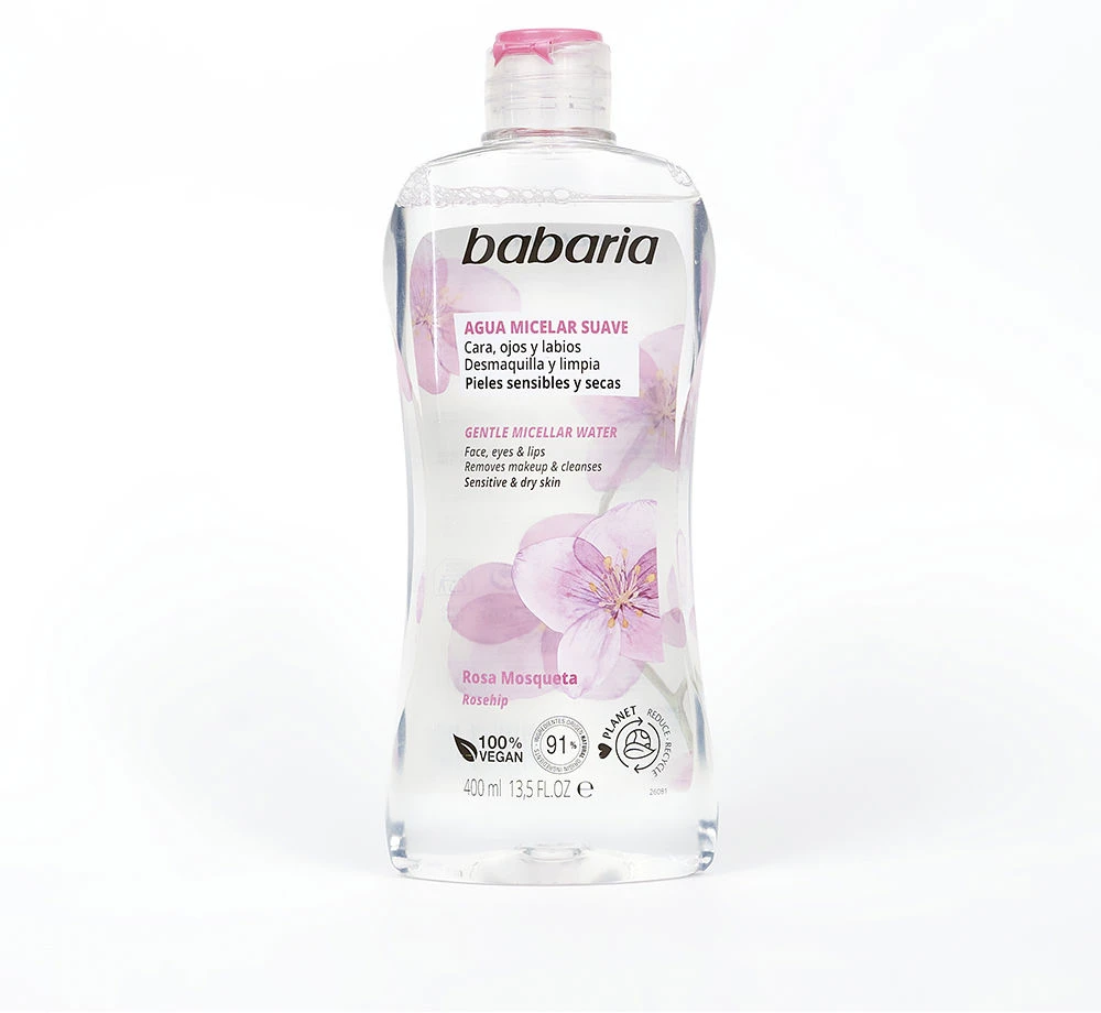 Babaria Micelinis valomasis vanduo, 400 ml