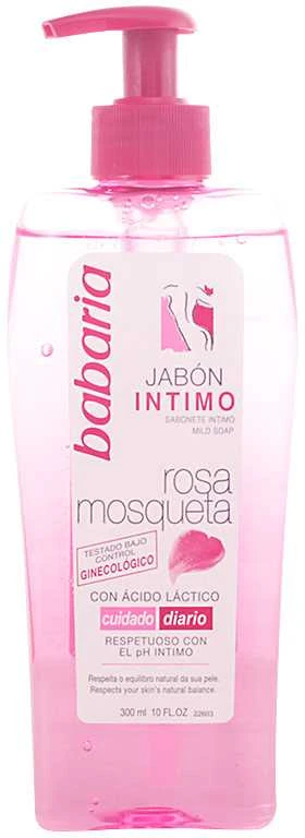 "Babaria" intymios higienos muilas su erškėtuogių aliejumi 300ml