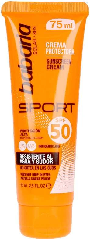 "Babaria Sport" kremas nuo saulės Spf50 75ml