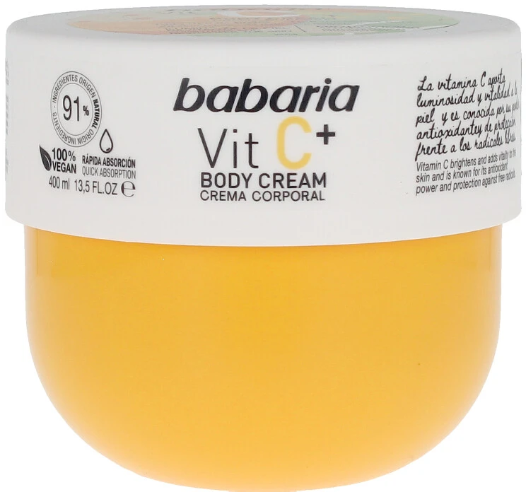 "Babaria" kūno kremas su vitaminu C 400ml