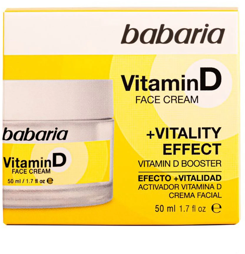 Babaria Crema Facial Ritual Vitamina D, 50 ml