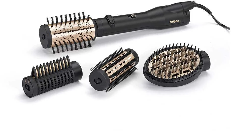 BaByliss AS970E plaukų formavimo šukos Plaukų modeliavimo rinkinys Šiltas Juoda 2,5 m 650 W