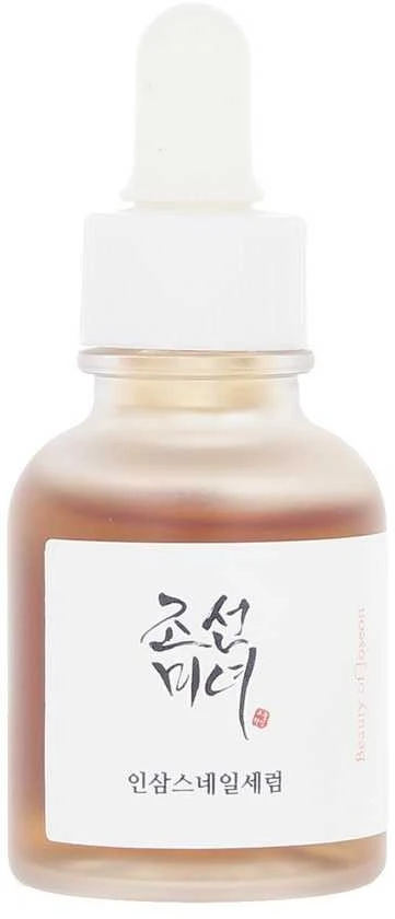 Beauty of Joseon Ginseng + Snail Mucin Revive Serum atkuriantis serumas veidui su ženšeniu ir sraigių mucinu, 30 ml