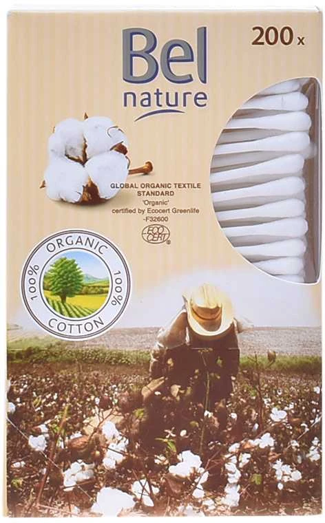 "Bel Nature Cotton Bud" 200 vienetų