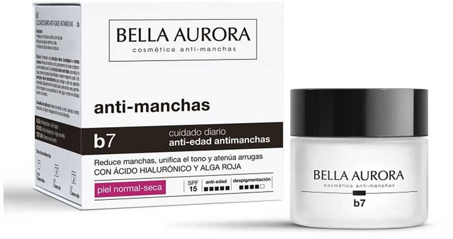 Gydymas nuo rudų dėmių Bella Aurora B7 Spf 15 (50 ml)