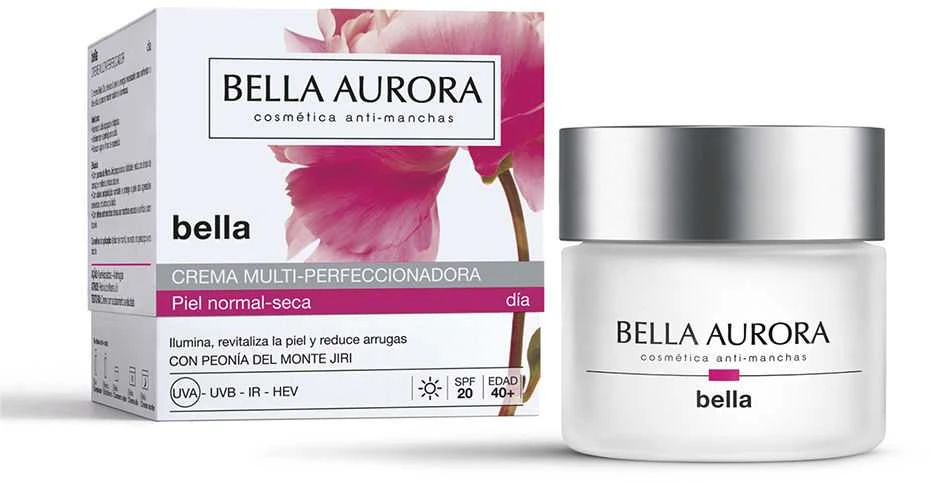 Gydymas nuo rudų dėmių ir senėjimo Bella Aurora SPF20 Bella Day (50 ml)