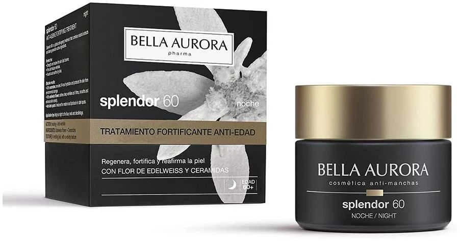 Naktinis kremas nuo senėjimo Bella Aurora Splendor 60 Stiprinanti procedūra (50 ml)
