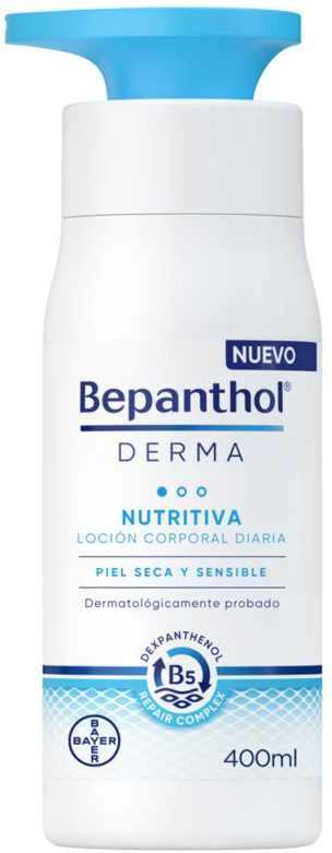 drėkinantis kūno kremas Bepanthol Lozione nutriente 400ml