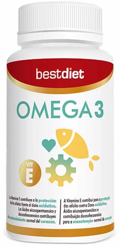 Best Diet Omega 3 maisto papildai 60 vnt kapsulių