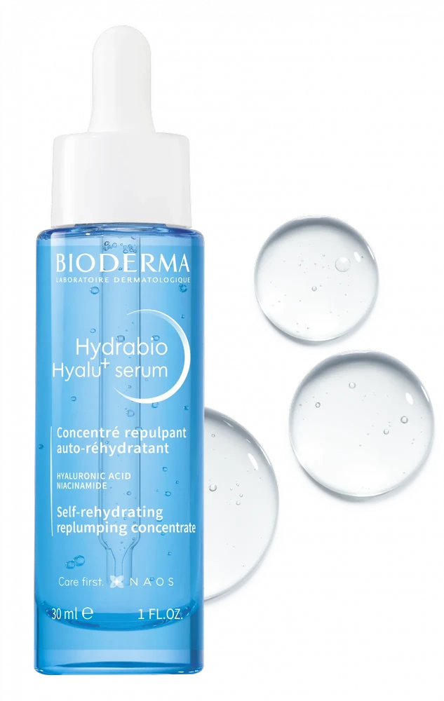 Bioderma Intensyviai drėkinantis veido serumas Hydrabio Hyalu+ serum, 30 ml