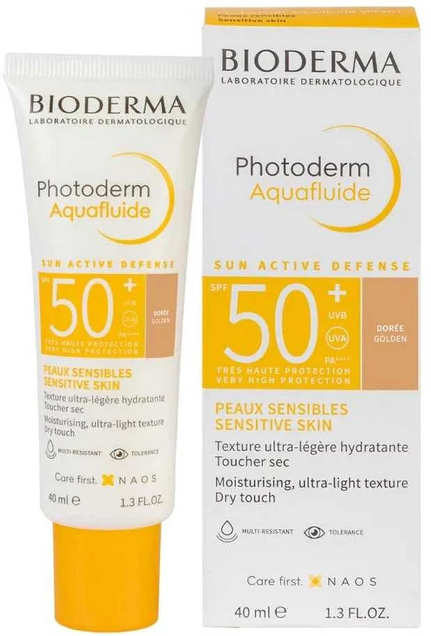 Bioderma Photoderm Aquafluide Golden Spf50+, 40 ml