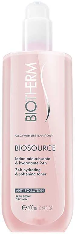 Biotherm Biosource 24h Hydrating & Softening Toneris drėkinamasis veido tonikas, 400 ml