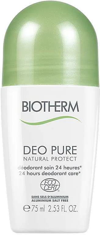 Biotherm Deo Pure Natural Protect 24H Roll On rutulinis dezodorantas, 75 ml