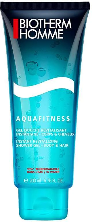 Biotherm Homme Aquafitness Dušo želė dušo gelis vyrams, 200 ml