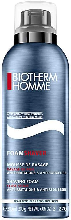 Biotherm Homme Shaving Foam skutimosi putos, 200 ml