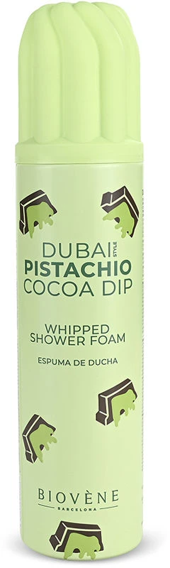 „Biovene Dubai Pistachio Cocoa Dip“ drėkinamosios dušo putos, 250 ml