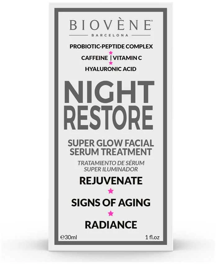 "Biovene Night Restore Super Glow" veido serumas 30ml