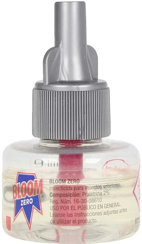 Bloom Zero pakaitinis skystis su ryškiai raudonu dozatoriumi