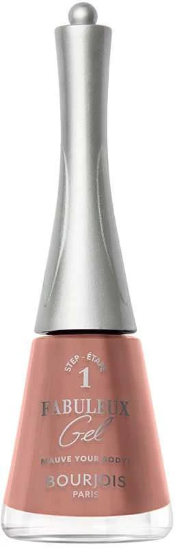 Bourjois Fabuleux Gel Esmalte De Uñas 130-Mauve Your Body!, 9 ml