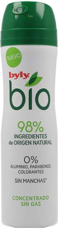 "Byly Bio" koncentruotas dezodorantas - purškiamas 75ml