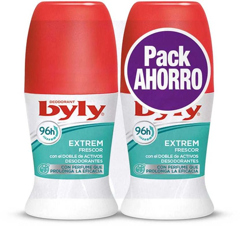 Byly Extrem Freshness Roll-On dezodorantas 2x50ml