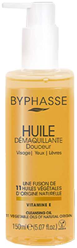"Byphasse" akių makiažo valiklis Douceur Oil 150ml
