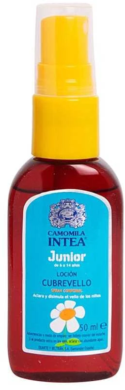 Camomila Intea kūno plaukų šviesinimo losjonas vaikams purškiamas, 50ml
