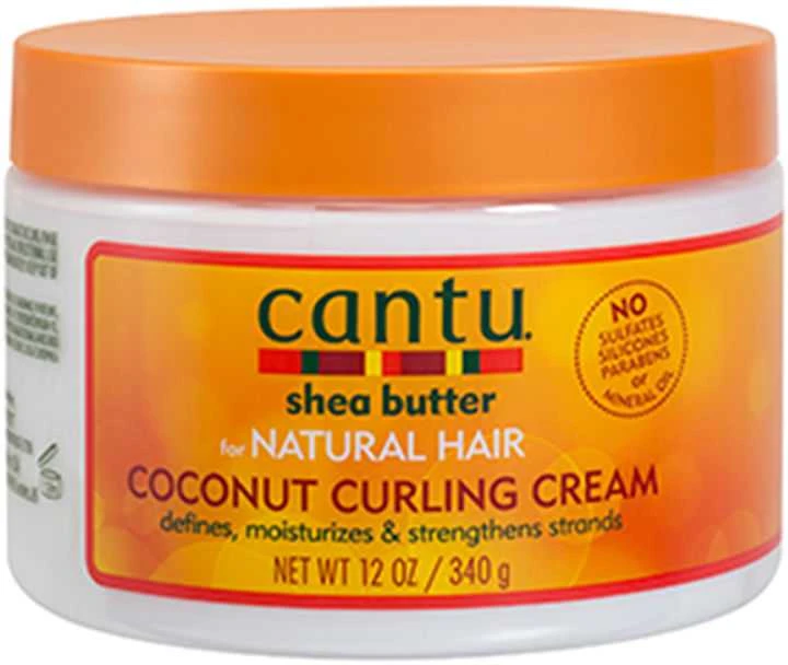 "Cantu For Natural Hair" kokosų garbanojimo kremas 340g