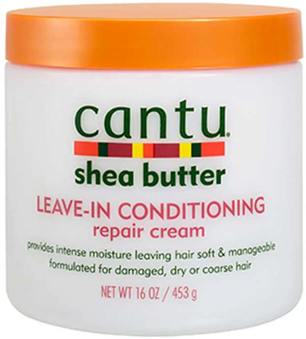 "Cantu" taukmedžio sviestas "Leave-In" kondicionuojantis atkuriamasis kremas 453g