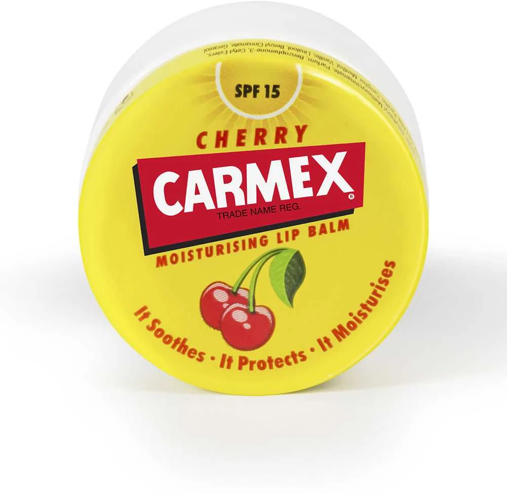 Carmex Cherry Jar drėkinantis lūpų balzamas 7,5g