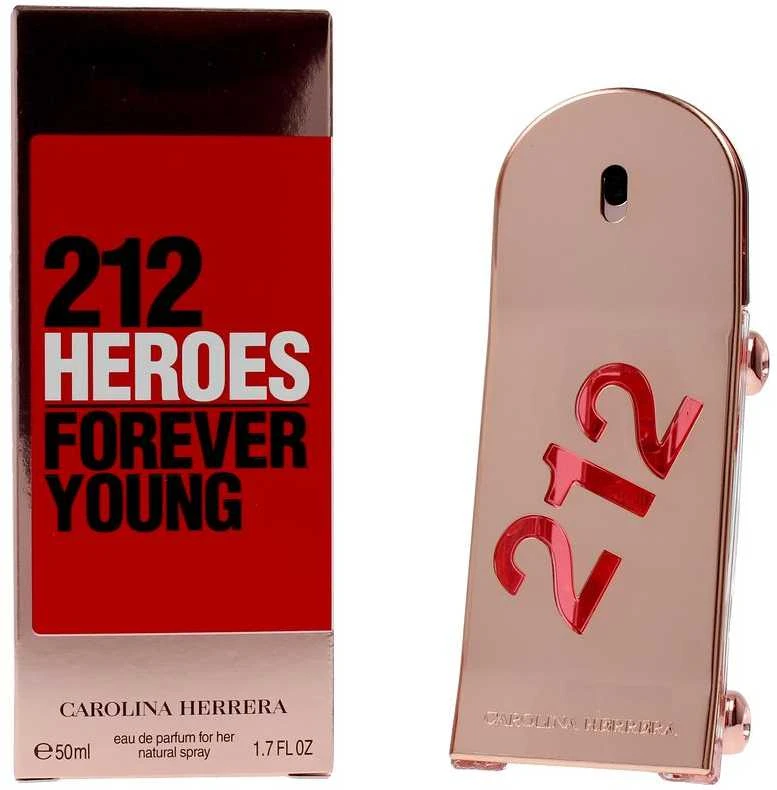 Kvepalai moterims Carolina Herrera 212 Heroes For Her EDP, 50 ml