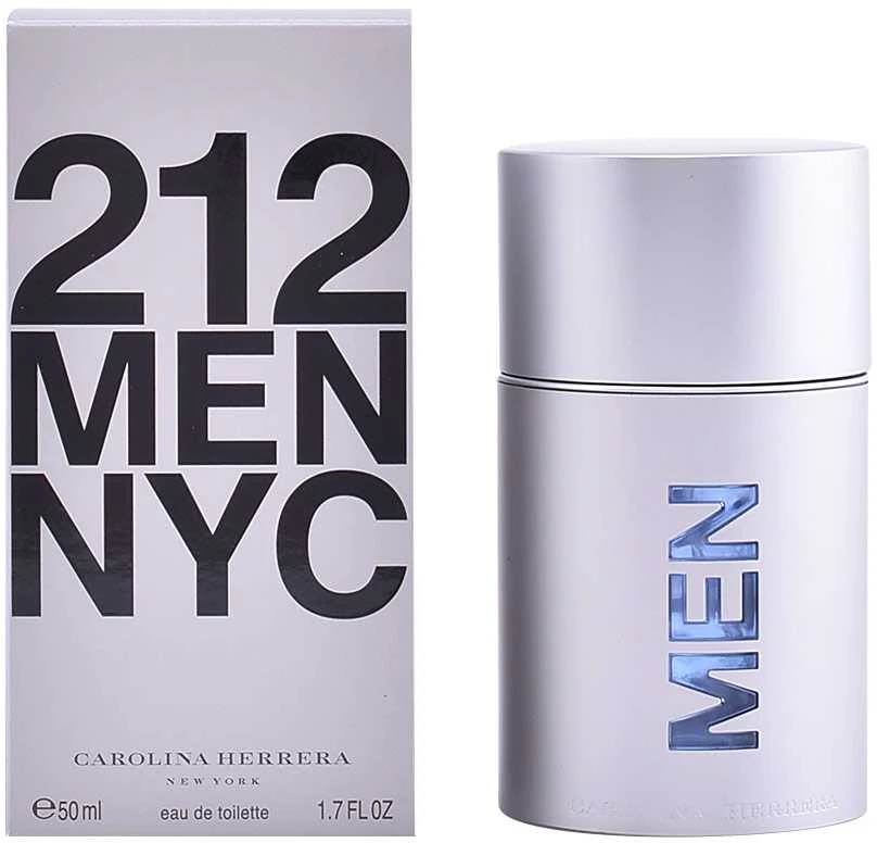 Tualetinis vanduo Carolina Herrera 212 Men Eau De Toilette Purškiklis, 50ml