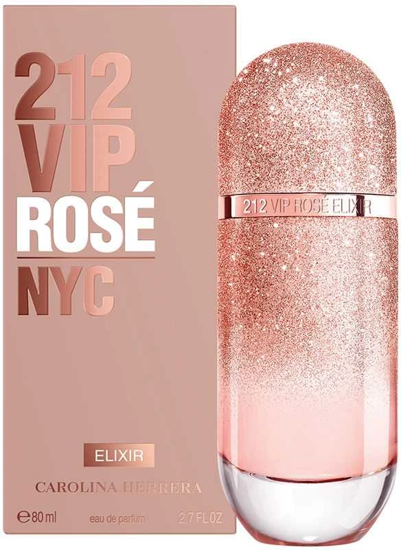 Carolina Herrera 212 Vip Rosé Eliksyras EDP parfumuotas vanduo moterims, 80 ml